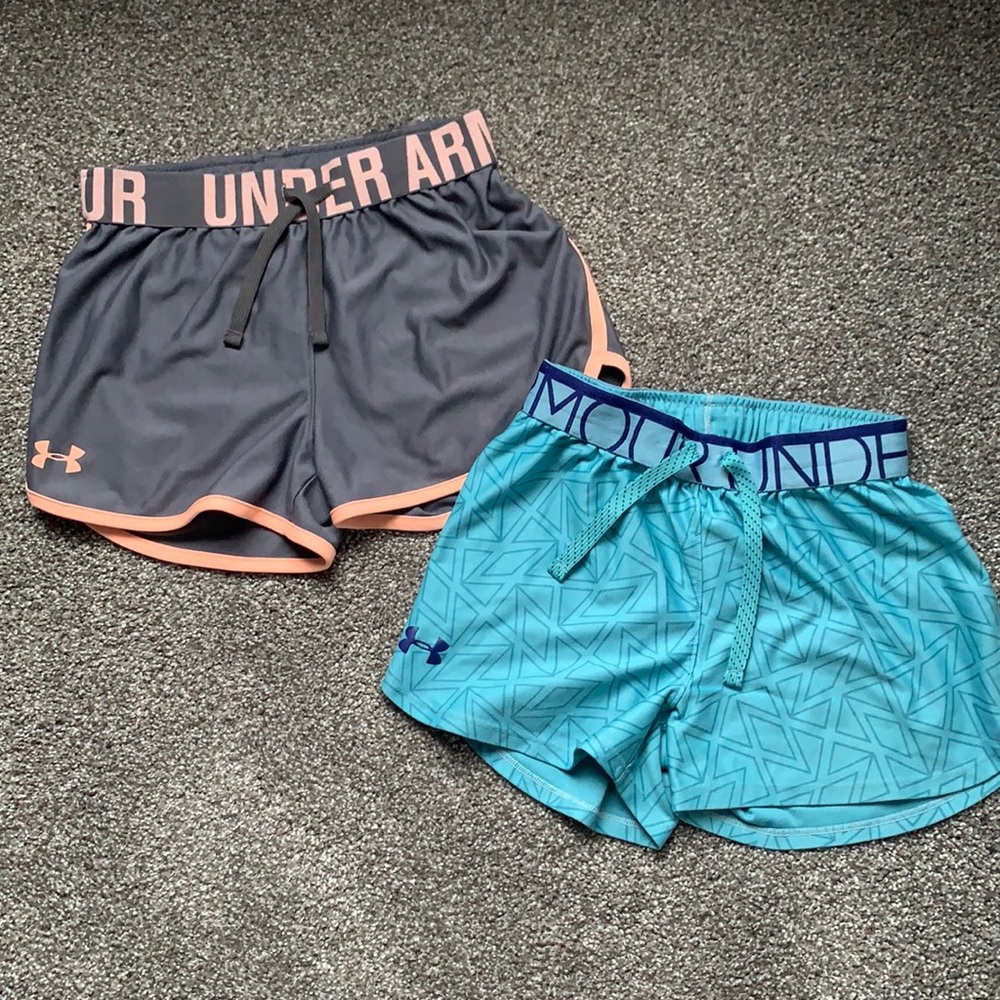 GIRLS UA SHORT TWO PACK